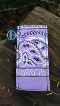 Purple Pocketknife Slips in Waxed Canvas