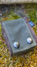 Deep Waxed Canvas Foraging Pouch with Vintage Scout Patches