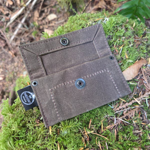 Waxed Canvas Tiny Dice Pouch