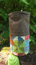 Vintage Fabric Cedar Bucket Bag