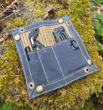 EDC Waxed Canvas Travel Tray with 100 Year Old Lining *Make it Monday*