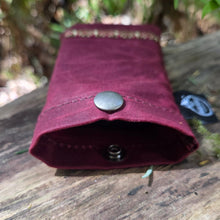 Waxed Canvas Pocket Pouch – Vintage Trim Edition