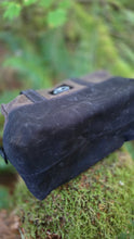 Vintage Plaid Wool Lined Waxed Canvas Duffle