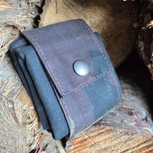 Rugged Waxed Canvas Foraging Bag, Hip Pouch by PNWBUSHCRAFT