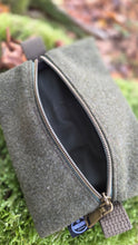 Reclaimed Army Wool Zipper Pouch Various Sizes