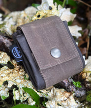 Deep Waxed Canvas Foraging Pouch – Hip Bag for Adventure