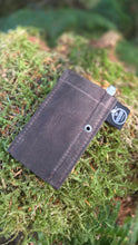 Waxed Canvas Pocketknife Slip with Titanium Clip