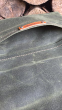 Waxed Canvas Roll Up Pouch with Camping Trim
