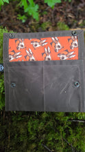 Death Bunny Rugged Waxed Canvas Two-Snap Pouch