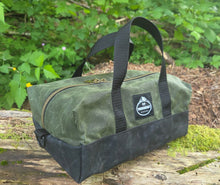 Small Utility Waxed Canvas Duffle – Death Bunny Lined