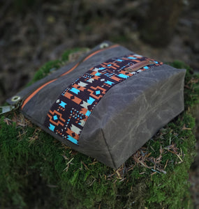 Waxed Canvas Zipper Pouch *Make it Monday*