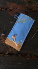 Tiny Pocketknife Bag Slip in Waxed Canvas with Designs