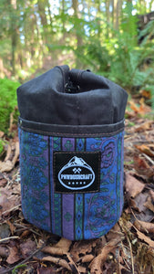 Black Waxed Canvas Bucket Bag – Vintage Vibes, Built for the Wild