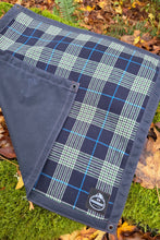 Plaid Wool and Navy Waxed Canvas Junior Ground Cloth *Make it Monday Project*