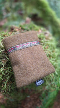 PNWBUSHCRAFT Army Green Wool Zipper Pouch with Trim