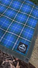 Jr Groundcloth – Green Waxed Canvas & Wool Combo
