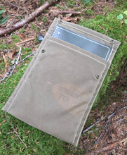 Rugged Waxed Canvas Two Snap Notebook Pouch – Built Bigger for the Trail