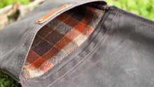 Vintage Wool Roll Up Pouch