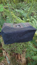 Vintage Woodland Lined Waxed Canvas Duffle
