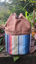 Heritage Medium Cedar Bucket Bag with 19th Century Serape Pockets