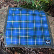 Jr Groundcloth – Green Waxed Canvas & Wool Combo