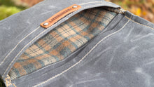 Vintage Wool Roll Up Pouch