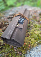 6 Pocket Waxed Canvas Pocketknife & EDC Roll