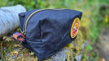 Waxed Canvas Grooming Bag – Built for the Trail, the Truck, and the Cabin - 1960s Vintage BSA Patch