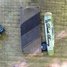 Tiny Pocketknife Bag Slip in Waxed Canvas Tall Size 3 *New Size*