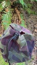 Woodland Camo Waxed Canvas Bucket Bag