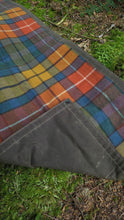The Plaid Wool Groundcloth Set – Durable Waxed Canvas with Heritage Wool Style
