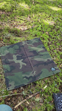 Woodland Camo and Orange Jr Groundcloth – Limited Edition
