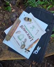 New Waxed Canvas Two Snap Notebook Pouch  Built Bigger for the Trail