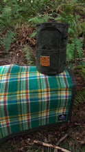 Vintate Plaid Wool and Waxed Canvas Junior Ground Cloth