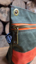 Waxed Canvas Zipper Pouch