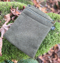 Reclaimed Army Wool Zipper Pouch Various Sizes