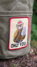 XL Cedar Bucket Bag | Tan Waxed Canvas | Official Smokey Bear Patch