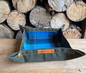Pendleton Wool and Waxed Canvas Gear Collection Groundcloth, Bags, Pouch, and Tray