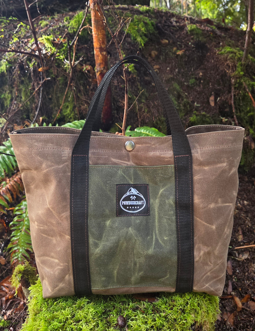 Sturdy Waxed Canvas Ammo Bag with Wrap Around Handles