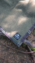U.S. Military Wool and Woodland Camo Jr. Groundcloth