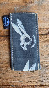 Tiny Waxed Canvas Pocketknife Slip – Compact, Rugged, and Ready for Anything
