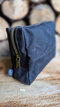 Black Waxed Canvas Grooming Bag – Built for the Trail, the Truck, and the Cabin