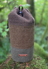 Pieced Vintage Army Wool Bucket Bag
