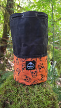 Orange Skulls XL Cedar Bucket Bag