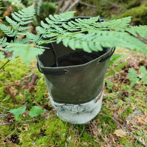 canvas designer bucket bags PNWBUSHCRAFT