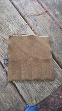Wool Roll Up Pouch - Vintage Army Blanket Edition