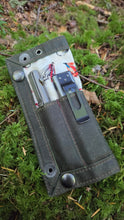 Fishing Flies Waxed Canvas EDC Travel Tray 3.0  – Everyday Carry, Field-Ready