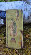 Vintage Robert Kaufman Fish Knife Slip Handmade Waxed Canvas Pocketknife Sleeve Upstream