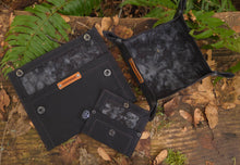 Adventure & Gaming Organizer: Handcrafted 3-Piece Waxed Canvas Set