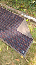 Lambswool-Lined Waxed Canvas Groundcloth with Matching Bucket Bag